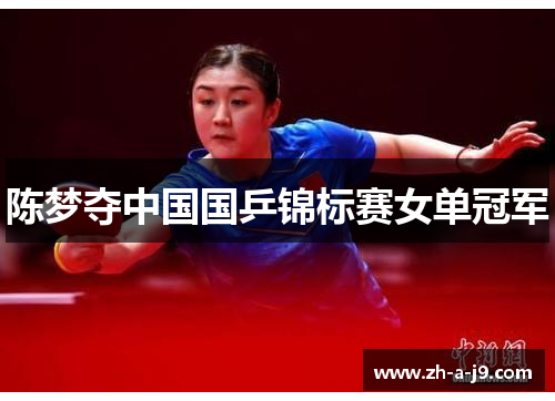 陈梦夺中国国乒锦标赛女单冠军